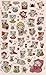 [DECO FAIRY] Cute Litte Cat Kitten Kitty Happy Life Style Stickers (50 Stickers)