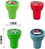 SULOLI Christmas Stamps 30PCS Kids Crafts Toddler Advent Calendar Fillers view 2