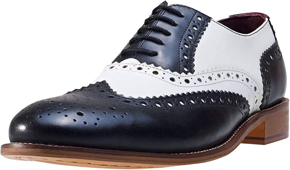 Chaussures London Brogues Gatsby - Derbies Brogue En Cuir Pour Homme - Style Classique Et Confortable