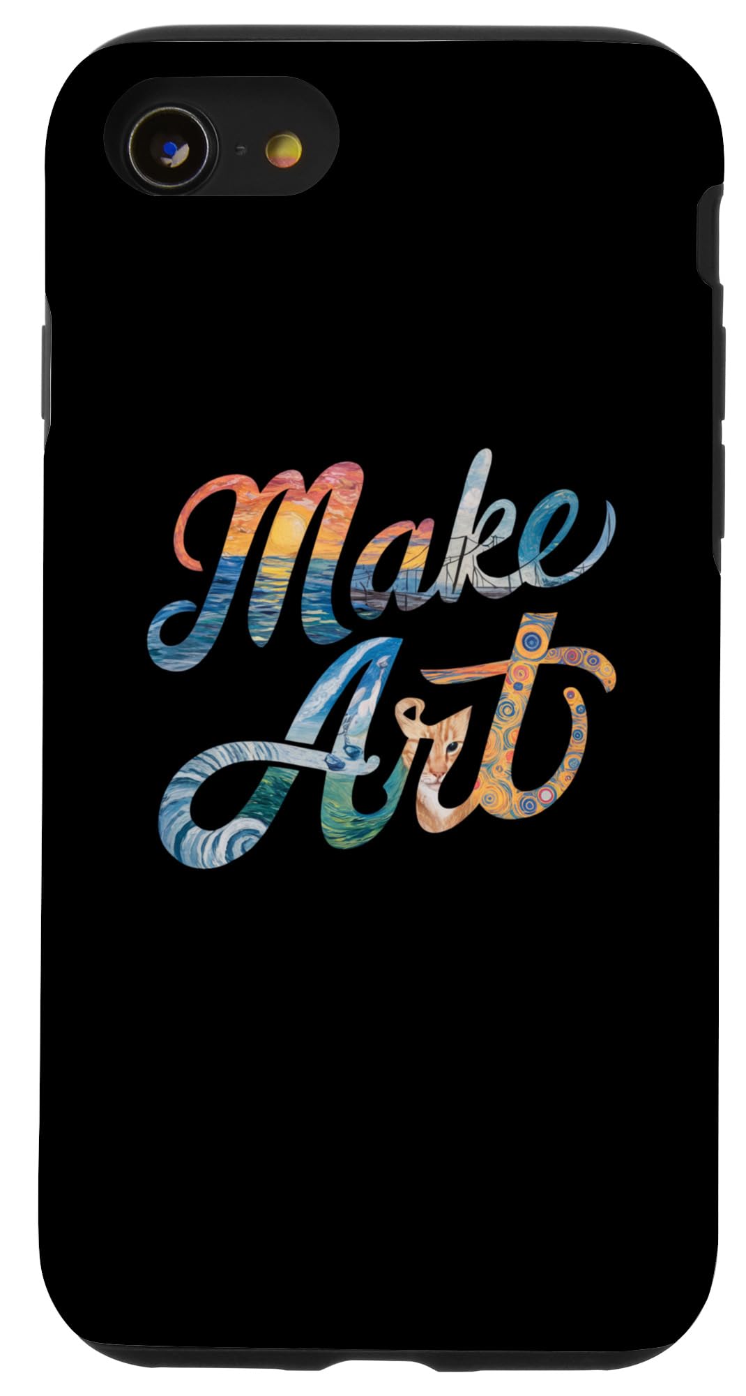 iPhone SE (2020) / 7 / 8 Vintage Samurai Japanese Art Martial Illustration Women Men Case