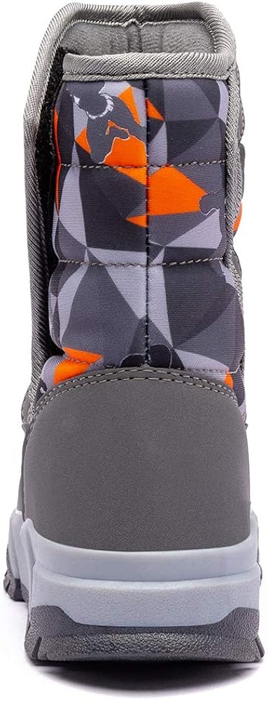  | GUBARUN Boys Snow Boots Winter Waterproof Slip Resistant Cold Weather Shoes (Toddler/Little Kid/Big Kid) | Snow Boots