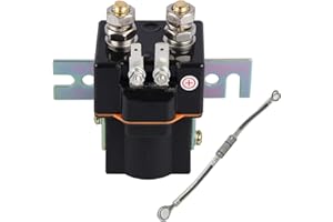 NEWPARTS 4 Terminal Solenoid Coil with Resistor, 48V Solenoid replacement for Club Car 95-Up DS and 04-08 Precedent Golf Carts 101908701 102774701 5722