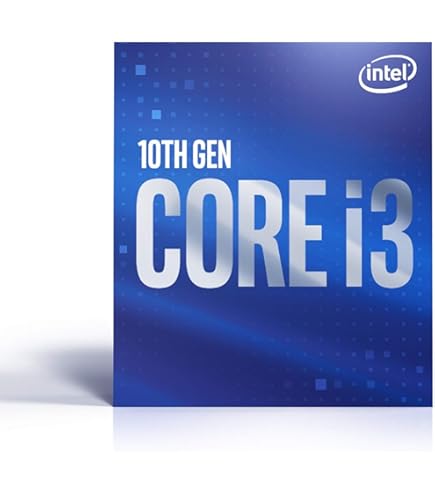Amazon.com: Intel Core i3-10100 Desktop Processor 4 Cores up to