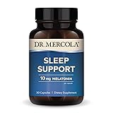 Dr. Mercola Sleep Support with Melatonin, 10 mg