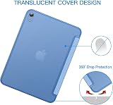 JETech Case for iPad 11th 10th Gen 11 10.9 Inch 2025 2022 Slim Smart Cover Blue view 4