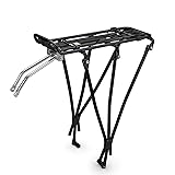 Flexzion Adjustable Bicycle Carrier Rack, 110lb