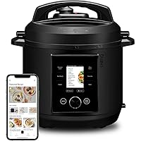 CHEF iQ World’s Smartest Pressure Cooker, Pairs with App Via WiFi for Meals in an Instant Built-In Scale & Auto Steam…