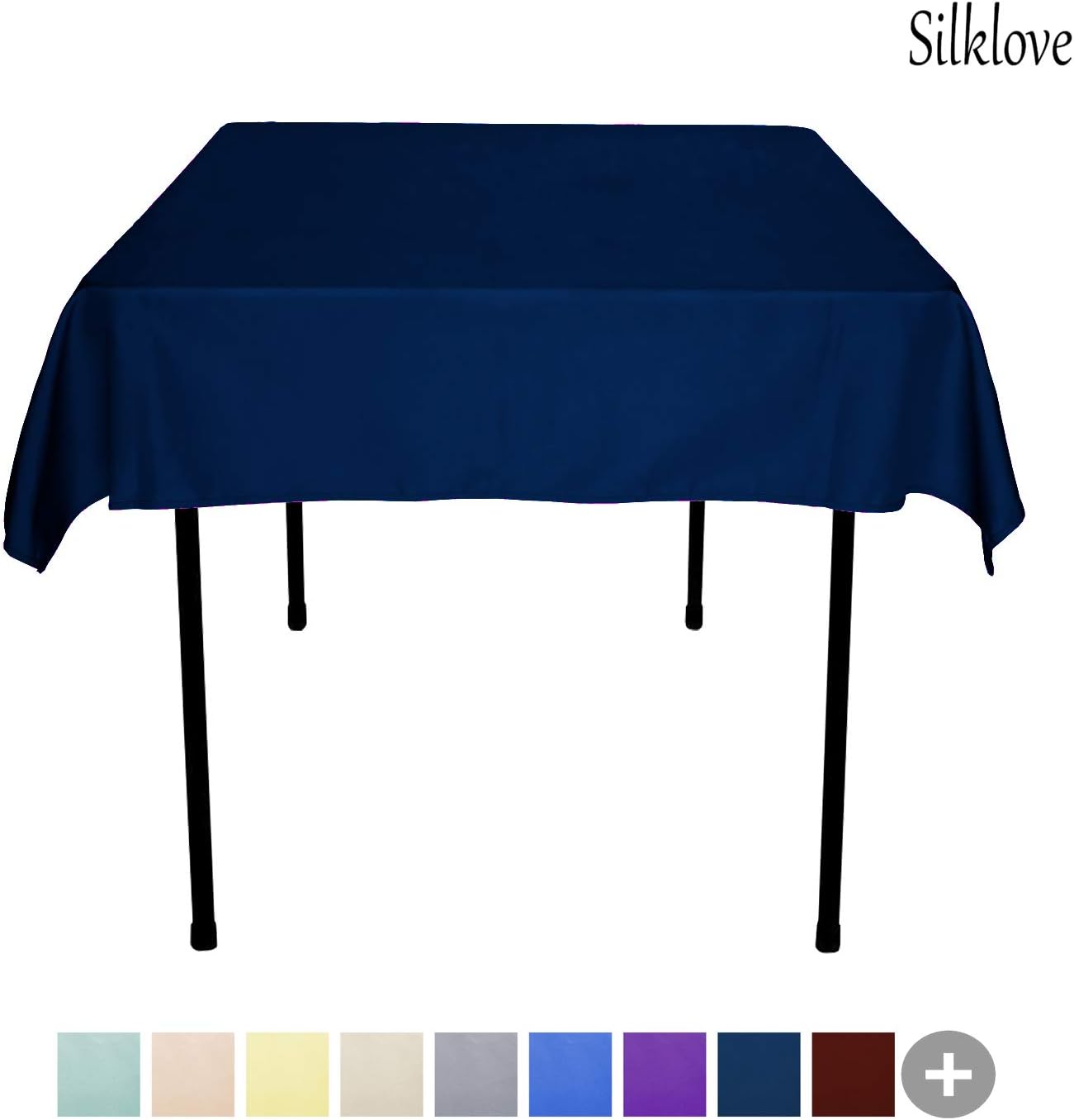 Best navy 54×54 table cloth