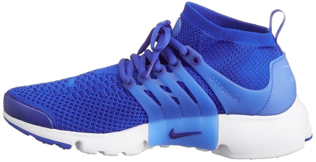 nike presto ultra flyknit blue training shoes