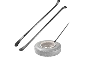 VEVOR Tire Bars, 2 PCS 38.2 Inch Tire Mount and Demount Iron, Heavy Duty Alloy Steel Mounting Tools, Professional Changing Re