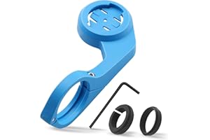 CooSpo Bike Computer Mount, Out-Front Bike Computer Mount Compatible with Garmin,Wahoo,XOSS Bike Computer, Out Front Bracket Plastic Bike Computer Mount Adapter Base