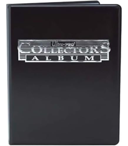Amazon.com: Ultra Pro 81374-4-Pocket Black Portfolio (RP4BK8-2