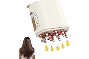 Jaxbo Scalp Massager and Hair Applicator, Scalp Applicator Brush for Hairs Growth & Care, Electric Massage Comb, Suitable for Home, Travel