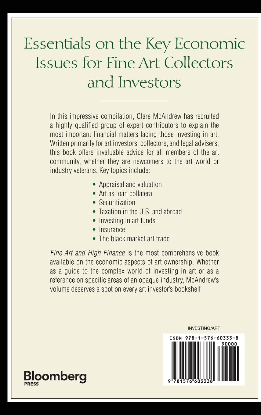 Fine Art and High Finance: Expert Advice on the Economics of Ownership