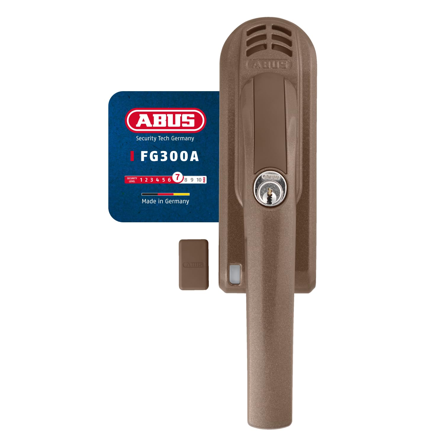 ABUS FG300 A W AL0125 Simultaneous Locking Brown Pack of 1, 71895