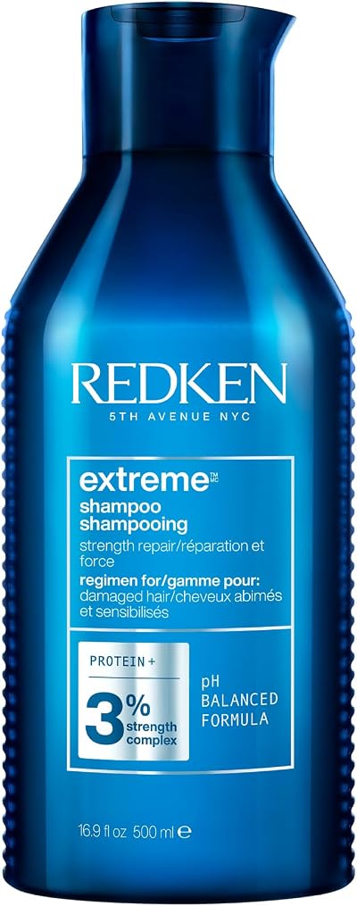 Redken Extreme Shampoo For Damaged Hair 500ml Repair Strength Build Resilience
