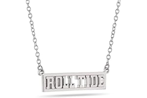 Stone Armory Alabama Women's Jewelry - University of Alabama ROLL TIDE Necklace - Hypoallergenic and Adjustable 16-20in - University of Alabama Gifts for Women