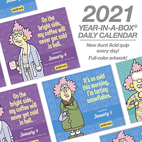 2021 Aunty Acid YearInABox Calendar (LMB2620021) Pricepulse