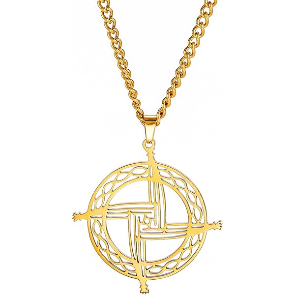Colgante De Cruz De Granate: Joyería Cristiana Sagrada De Plata Esterlina - México