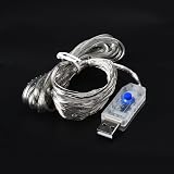 Etopgo USB Fairy Lights 5M 50LED 8 Modes Warm White Indoor Outdoor view 7