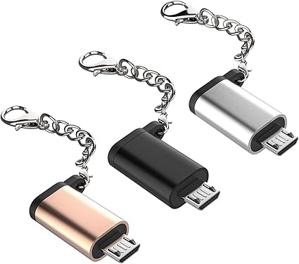 Amazon Usb Type C To Micro Usb 変換アダプター 充電 データ転送 タイプc マイクロ Usb 変換アダプタ アルミニウム合金 紛失防止 Usb C 変換コネクタ Xperia Galaxy Nexus Huaweiなどmicro Usb端末対応 3個セット Usbアダプタ 通販
