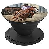 Cowgirl Galloping On A Stallion Hooves Thundering