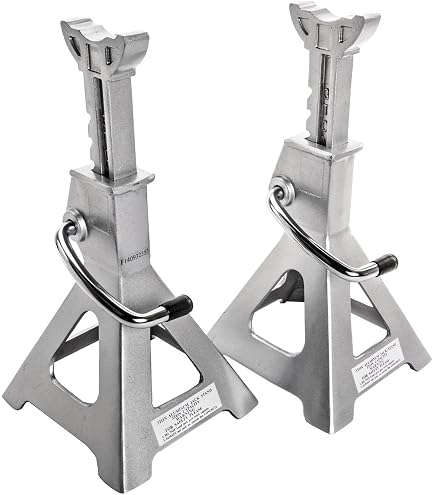 Amazon.com: 3 Ton Light Weight Aluminum Racing Jack Stands 