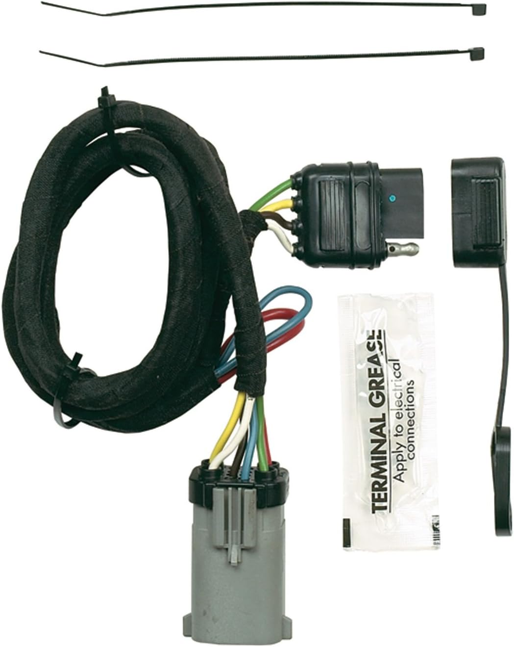 Vehicle Trailer Wiring Harness : Custom Wiring Harness 4 Way Flat