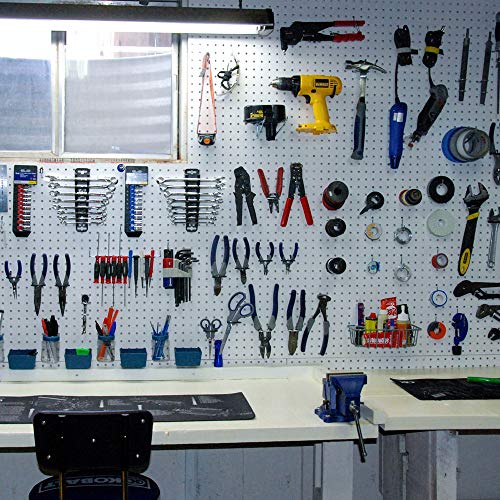 Dayree 81pcs Pegboard Hooks Assortment Heavy Duty Peg Hook Organization Wall Storage Shoe Garage Organizer Hanger Tool - Thumbnail 7