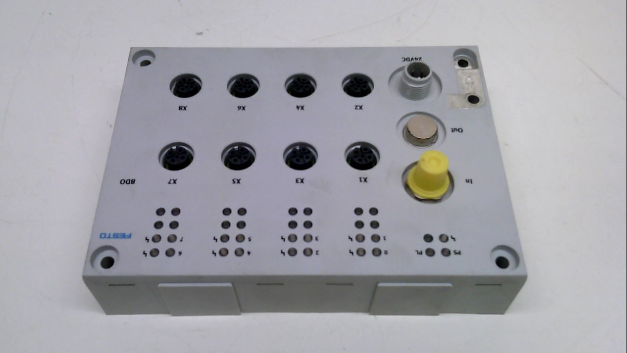 Festo Cp A08 M12 El Z Output Module 24vdc 8 Outputs Cp A08 M12 El Z Amazon Com Industrial Scientific