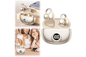 ANGELBEE AI Translation Earbuds Real Time, 3-in-1 Free-Clip AI Language Translator Earbuds, 144 Languages & Accents Two-Way Translation Ear Clip Earbuds with Two Years Subscription, for Business Learning (B)