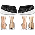 BIGGCOOL Corrective Insoles for Supination & Over-Pronation, Orthotics Medial & Lateral Heel Wedge Inserts for Foot Alignment, Bow Legs, Knee Pain (Black-3 Layers, L: Women 8-12/Men: 7.5-13)