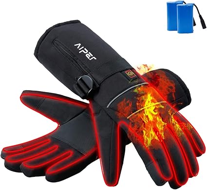 men's rechargeable heated gloves