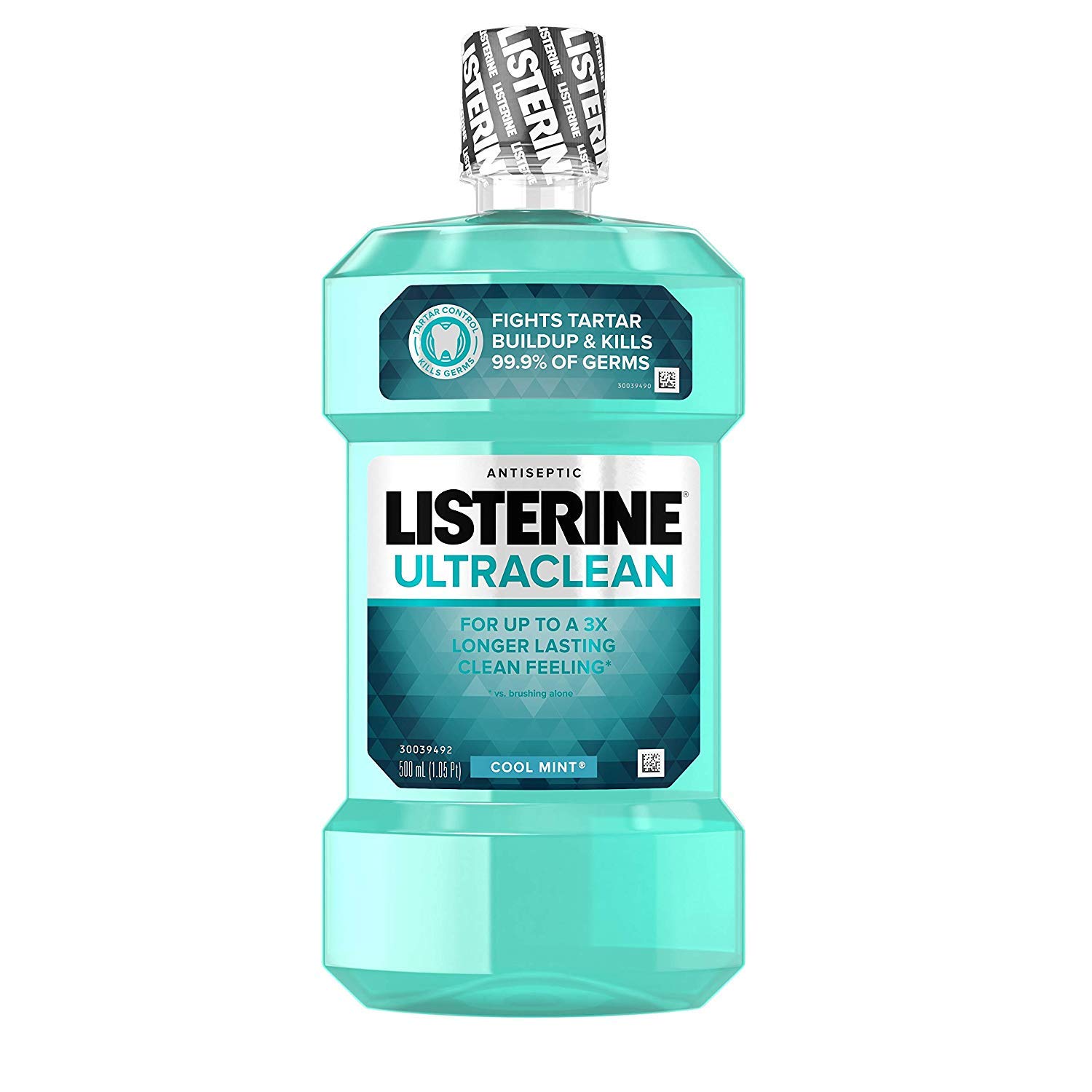 Listerine Ultraclean Oral Care Antiseptic Mouthwash with Everfresh