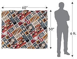 Harry Potter Cute Chibi Pattern Officially Licensed
