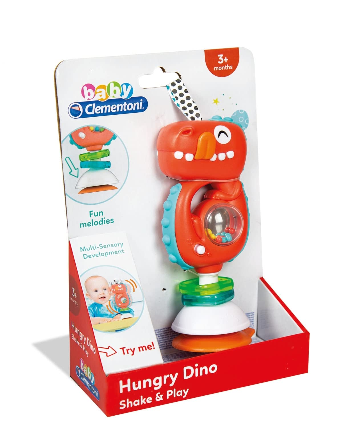 Clementoni Hungry Dino - Shake & Play - 17330