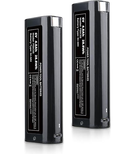 2 Batterie Ni-MH Tecmana 6V 6Ah Per Chiodatrice Paslode IM250, IM350, IM50 – 900400, 404717 - Foto 4