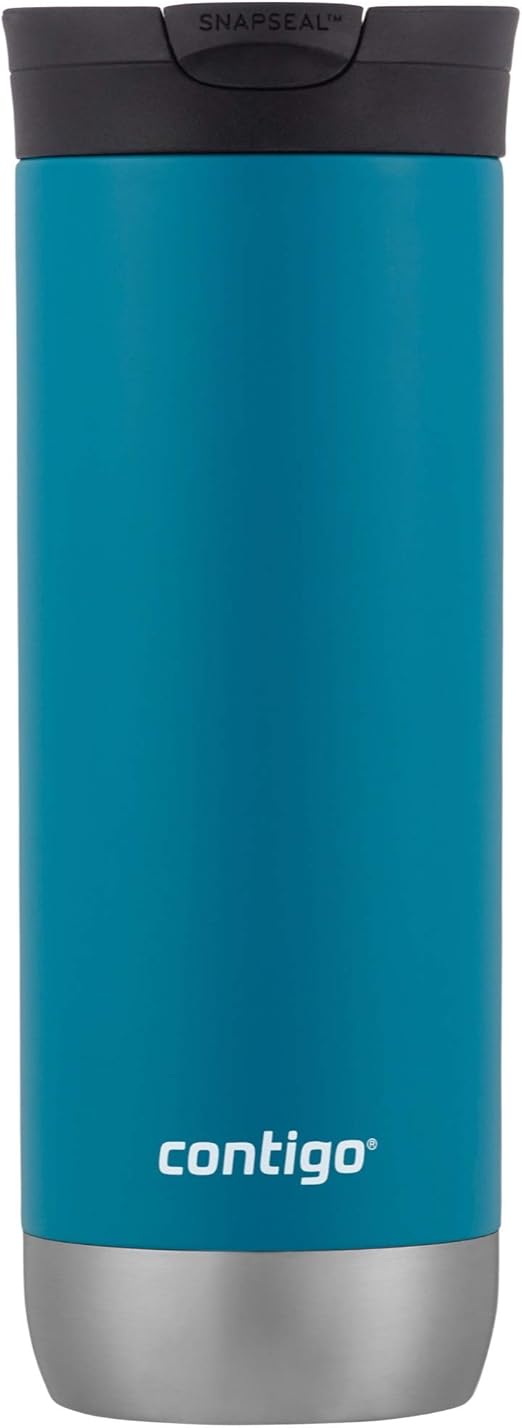Amazon Com Contigo Snapseal Insulated Travel Mug 20 Oz Juniper Kitchen Dining