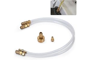 MOOGEEN 2PCS Hydraulic Steering Bleed Kit,Sea star Hydraulic Steering Filler Bleed Kit Use for Fill Hydraulic Steering Fuel,Hydraulic Steering Kit/Fill Kit Compatible with All Outboard Sterndrive & Inboard.