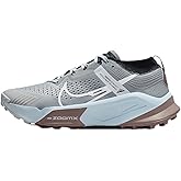 Nike Zegama Women's Trail Running Shoes (DH0625-005, Light Smoke Grey/Black/Glacier Blue/White) Size 7.5