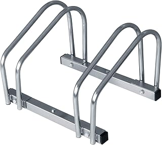 eSituro Fahrradständer Mehrfachständer Mehrfach-Fahrradständer für 2 Fahrräder SBC0014