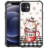 CARLOCA Compatible with iPhone 12 Mini Case,Happy