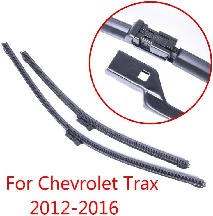 Toatgia Wiper Blades,for Chevrolet Trax 2012 2013 2014 2015 2016 Car Accessories Soft Rubber Windshield Wipers