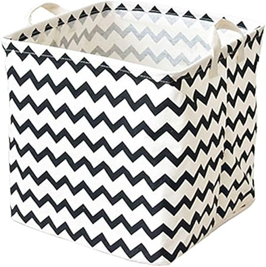 Qazxsw Wäschekörbe Wäschekorb Faltbare Leinwand Aufbewahrungskorb Baby