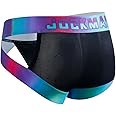 JOCKMAIL Mens Briefs Underwear Wide Belt Mens Underwear Mesh Athletic Sport Underwear Briefs