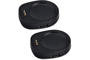 2 Pack USB-C Charger Adapters, Compact Design Magnetic Smartwatches Charging Adapter Base Dock Station Smart Watch Accessorie