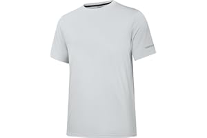 Holure 1 or 3 Pack Men's Rash Guard UPF 50+ Sun Protection Short Sleeve T-Shirts Lightweight Quick Dry SPF UV Swim Tees