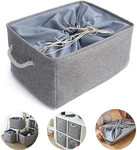 Ghong Caja de Almacenamiento-Caja de Almacenamiento Acolchada Plegable