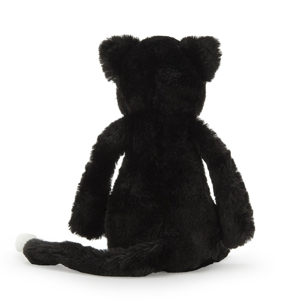Jellycat Bashful Black and White Cat, Medium, 12 inches eBay