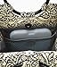 Fit & Fresh 371FF10 Retro Insulated Lunch Bag for Women with Ice Pack, Classic Lunch Tote for Work & School, Black & White Damask